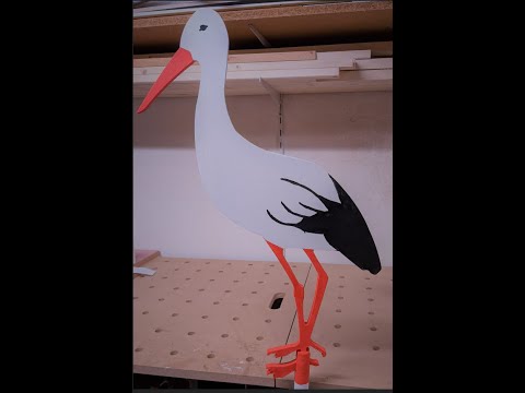 Video: Wie Man Einen Storch Selber Macht