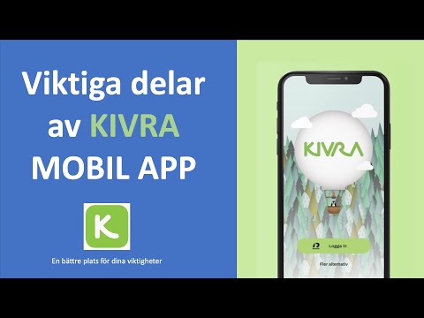 Hur man installerar Kivra eller betalar faktura via Kiva.