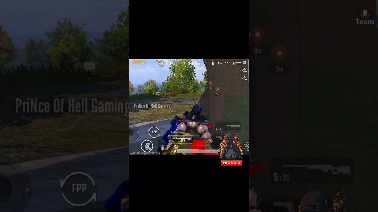 Squad wipe Short Video | PriNce Of Hell Gaming | Pubg Mobile |