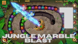 Jungle Marble Blast Gameplay (Android, iOS) Part 1 #androidgameplay #iOSgameplay screenshot 5