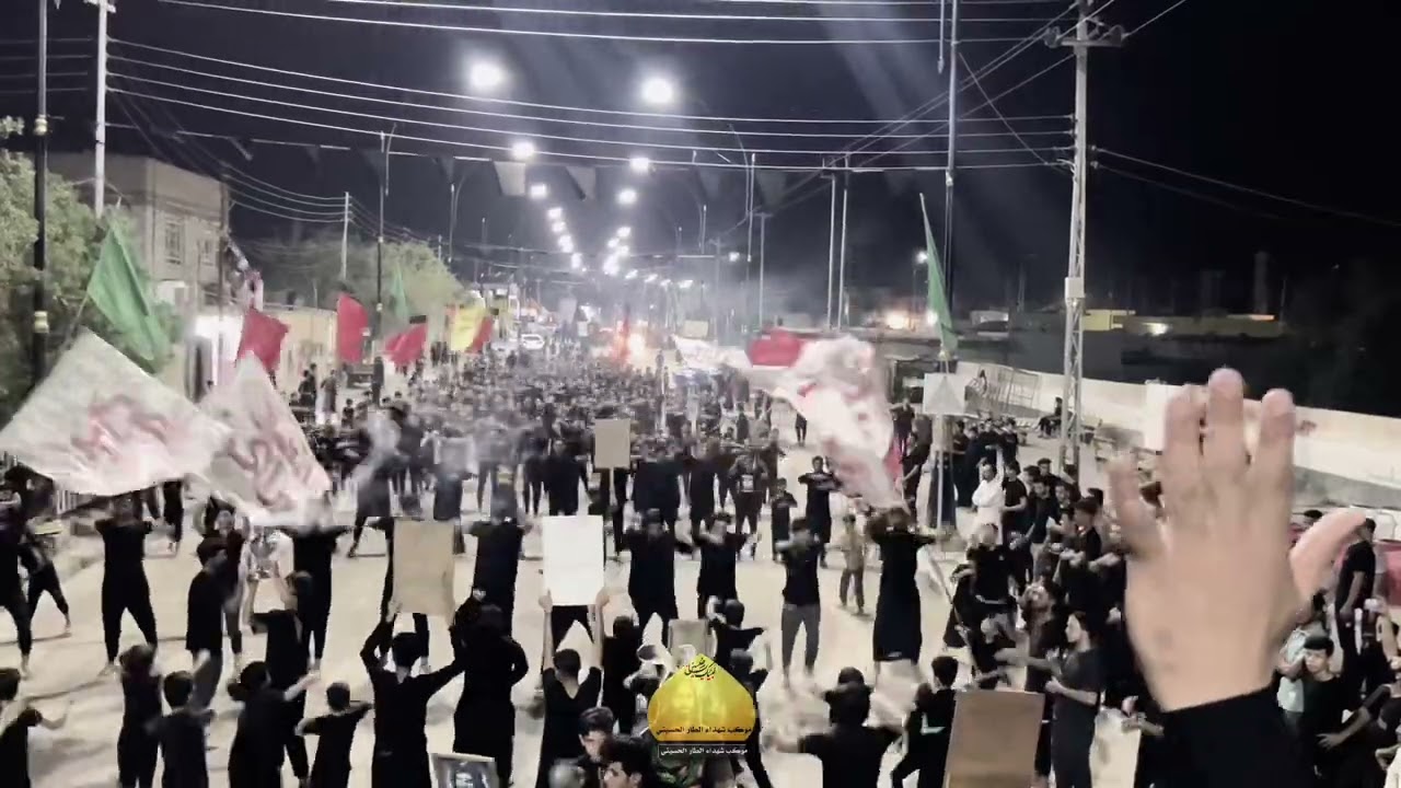 استعراض ليله 4 محرام الحرام 1444 // موكب شهداء الطار الحسيني