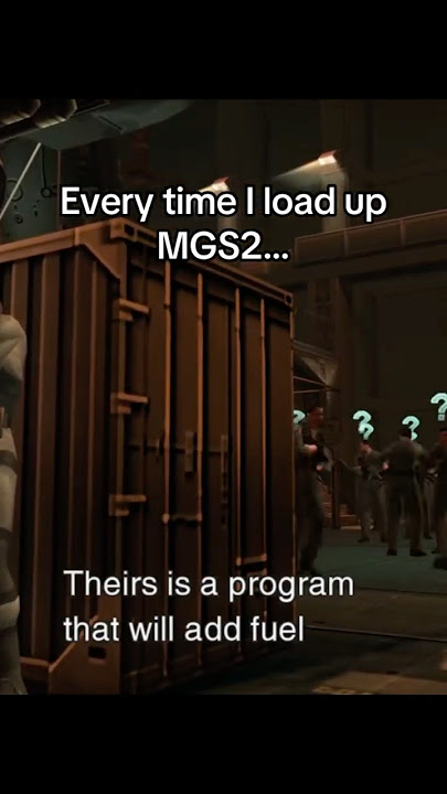 Like and Subscribe if you do this 😂 #metalgearsolid #mgs2 #solidsnake