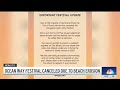 Ocean Way Festival in Santa Monica canceled due to beach erosion