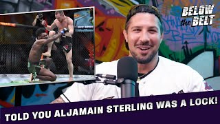 Reaction to Illegal Knee by Petr Yan Against Aljamain Sterling | BELOW THE BELT Clips