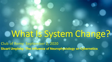 Stuart Umpleby: The Influence of Neurophysiology on Cybernetics