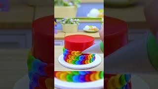 Mini Cake!  #cake #cakes #cakeshorts #minicake #miniaturecake #miniature #minifood #mini #cook