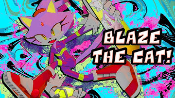 Blaze The Cat Joins Bomb Rush Cyberfunk! | (BRC Mod Trailer)