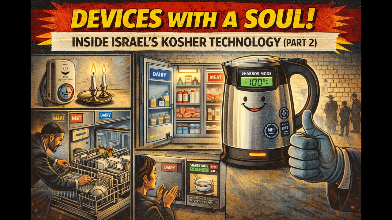 #3.  Devices with a Soul. Inside Israel’s Kosher Technology (Part 2)