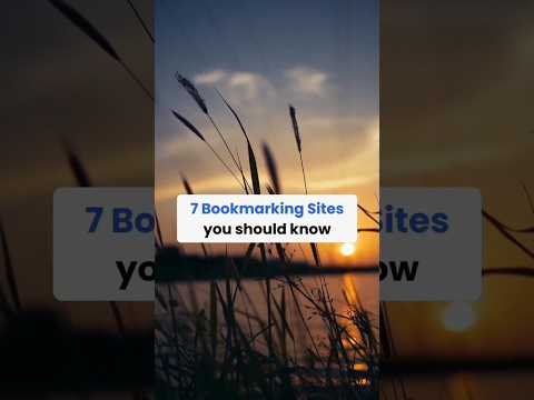 Social Bookmarking Backlinks