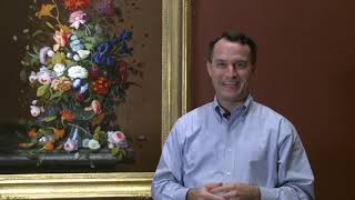 “Flower Still Life with Birds Nest” by Severin Roesen