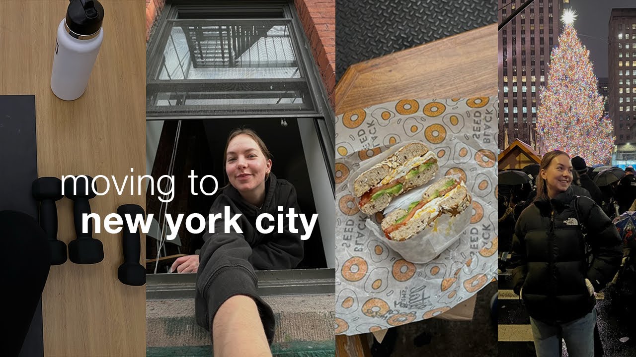a week in my new life in nyc: new job, new friends & christmas in the city