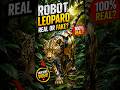जंगल में मिला Robot Leopard! 😳#shorts #trending #explore #viral #Robotleopard #AIshorts