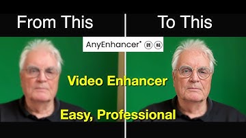 Topaz Video AI Alternative - AnyEnhancer. Compare Video quality