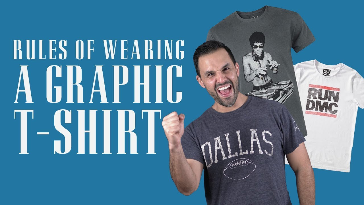 How to wear a graphic tee.