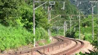 中央線 115系山スカ 初狩-笹子間 その1 20120805