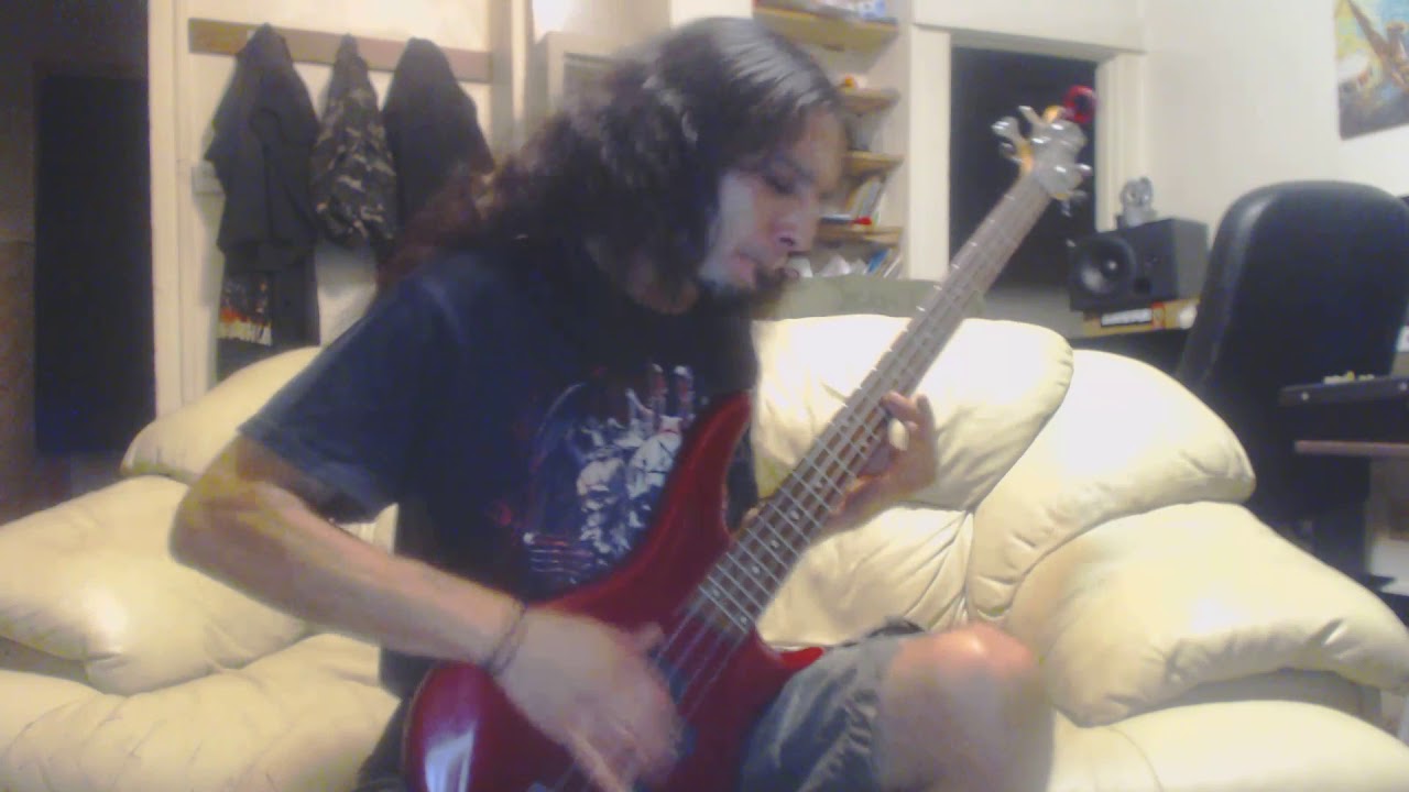 death - out of touch - bass cover