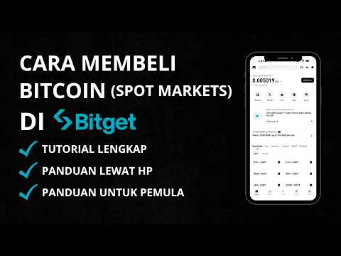 Cara Membeli Bitcoin di Bitget (Spot Markets) | Tutorial Lengkap untuk Pemula