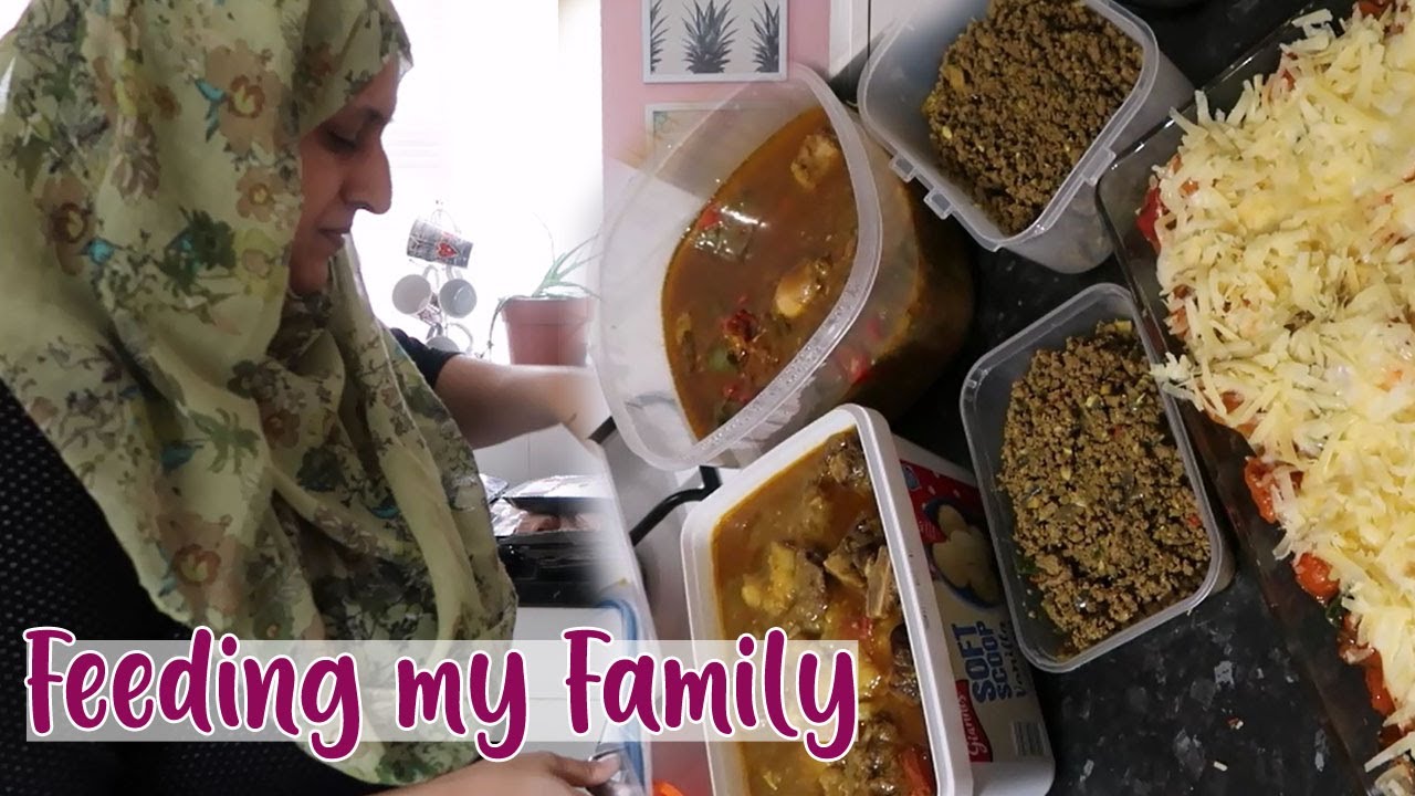 Weekly Meal Prep for a Large Family | Main Meals & Snacks | Shamsa