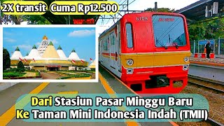 Trip Naik Transportasi Umum ke Taman Mini Indonesia Indah (TMII) Jakarta Timur | Bermula Dari KRL