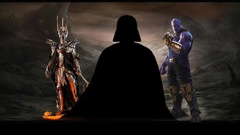 Darth Vader VS Lord Sauron VS Thanos| Battle of the Three armies