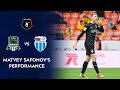 Matvey Safonov's Performance Against Rotor | RPL 2020/21