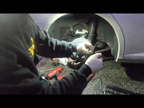 2005 cadillac sts rear brakes and caliper #cadillac  #brakejob  #madefory