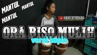 ORA BISO MULIH  ARDA  || COVER  KENDANG