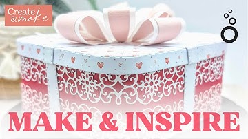 Crafts By Janice maakt de Chapeau Box Die Set | Tonic Studios