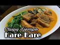 Crispy Liempo Kare-Kare Quick and Easy Recipe / How to cook Kare-Kare Using Mama Sita Kare-Kare Mix