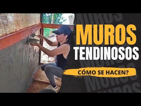 How to make TENDINOUS WALLS in rustic cabins