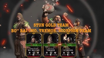Faction War Fatal Survivor’s Mode| Stun Gold Team| MK Mobile Gaming