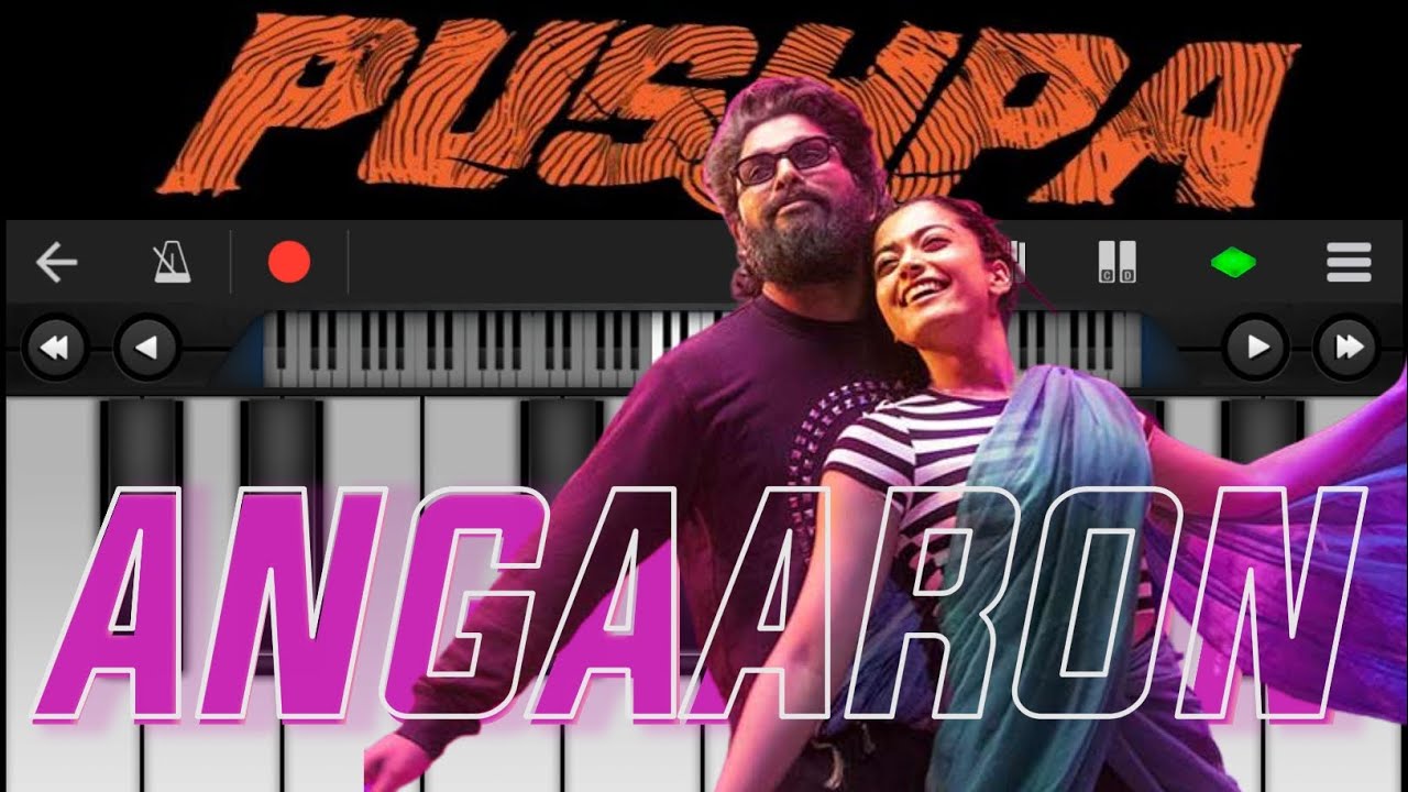 "Angaaron Piano Cover | Pushpa 2 Trending Song 🎹"Pushpa2, 
