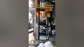 Polyethylene unpacking, automated and nonstop.