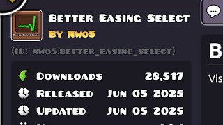 Better easing select mod in GD 2.2