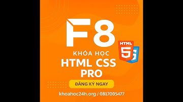 Khóa học HTML CSS Pro của F8 - Vai trò của HTML, CSS, Javascript