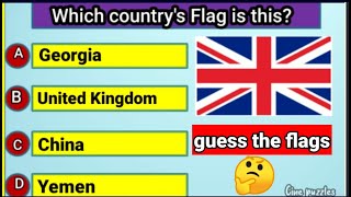 Guess the Flag | 50 Flags Quiz Challenge | Brain Games | Cine Puzzles screenshot 1