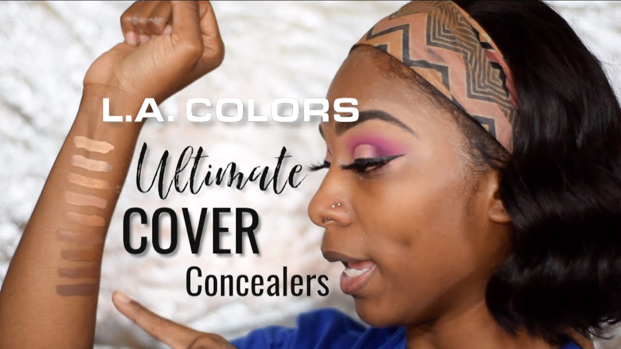 la colors pro cover up concealer stick green review