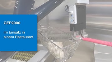 Unser GEP2000 im Einsatz in einem Restaurant