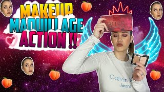 JE ME MAQUILLE AVEC LE MAQUILLAGE DE CHEZ ACTION ! ?