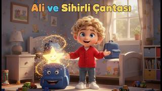 Ali̇ Ve Si̇hi̇rli̇ Çantasi Eğitici Çocuk Masalı 3-6 Yaş
