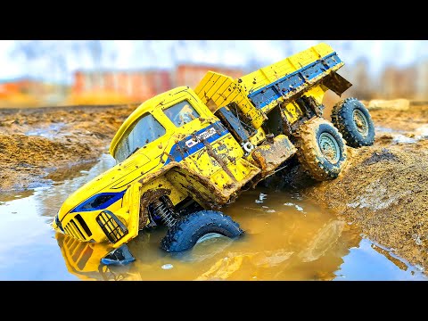 RC car challenge: ZIL 131 on remote control OFF Road adventures
