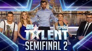 PROGRAMA COMPLETO: Quedan MENOS PLAZAS que nunca para entrar | Semifinal 2 | Got Talent España 2016