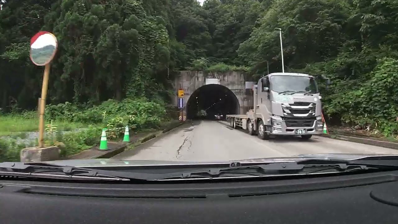 2024年7月28日の山形県戸沢村その1　名高～古口