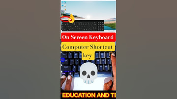 🚀ON SCREEN KEYBOARD 🔥🔥 II On Screen Keyboard Shortcut key🖥️ #shorts #ytshorts #windows #keyboard