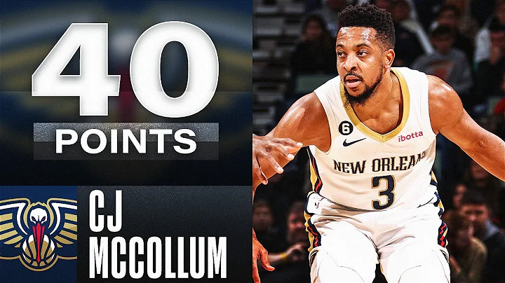 CJ McCollum Drops 40 Points In Pelicans Win! | Dec...