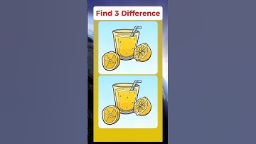 Your IQ Level Will Show After Finding 3 Differences 🥸🔥 #spotthedifference #quiz #findthedifference