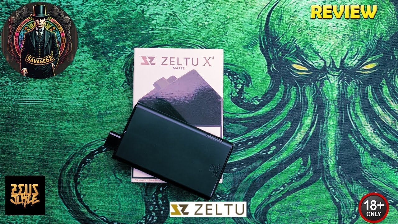 ZELTU X3 POD KIT REVIEW 🔞⚡ 