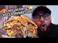 DIY GIANT PIZZA BURRITO!! (FULLY LOADED)