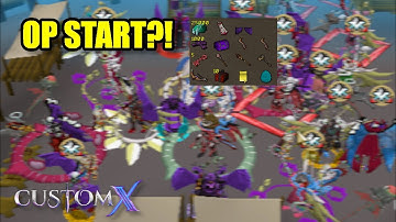 CustomX RSPS: How to Start Out this HUGE Custom RSPS & $50 Giveaway