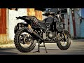 Royal enfield himalayan mad max  inspired  zombie apocalypse  built by iron macchina customs